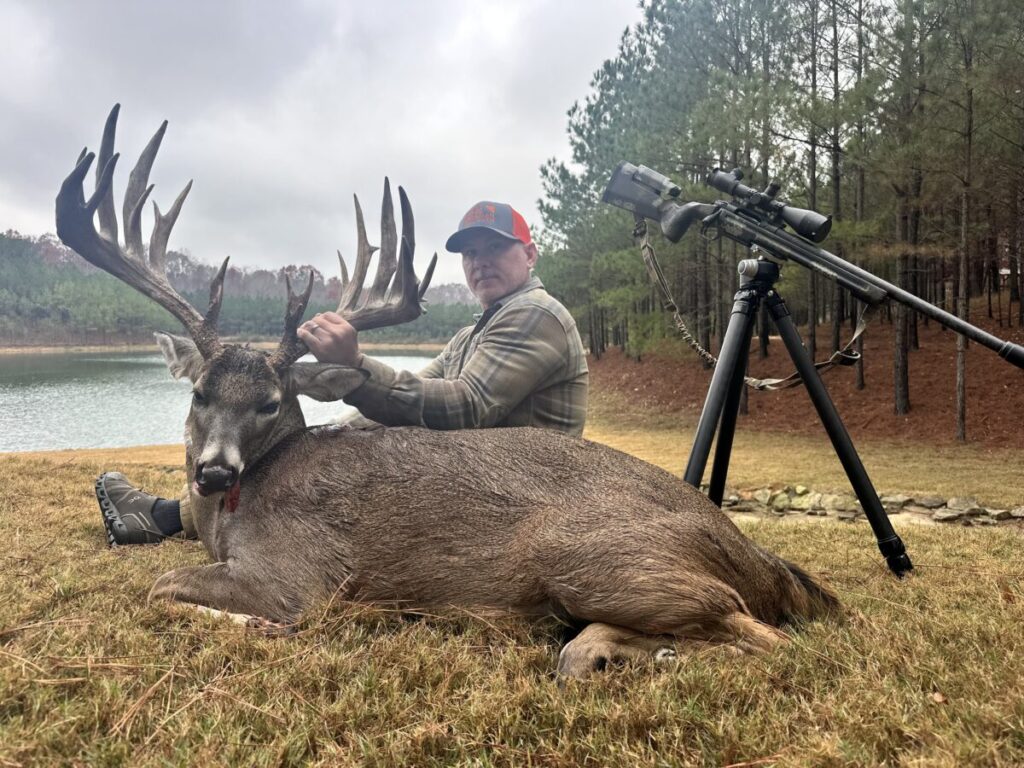 Trophy whitetail harvested during the 2025-2026 season