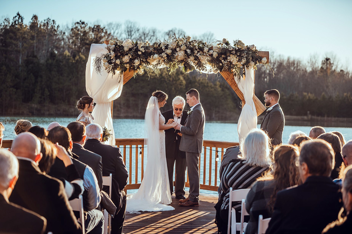Wedding at Hurricane Creek Lodge